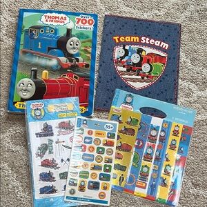 Thomas and friends coloring and activity book, with stickers